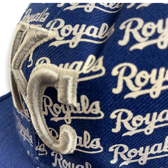 Rare New Era Kansas City Royals 59Fifty Cap, Size 7 1/4 - Pristine Condition - Picture 6 of 8